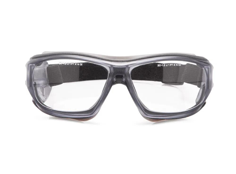 5x9e univet oculos de seguranca para graduacao epi com lentes de grau ca 37807 frente