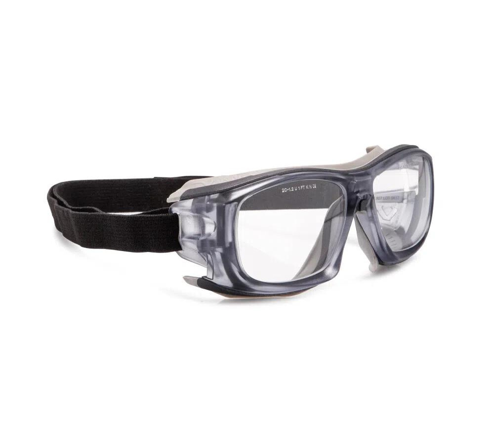 5x9e univet oculos de seguranca para graduacao epi com lentes de grau ca 37807 lado