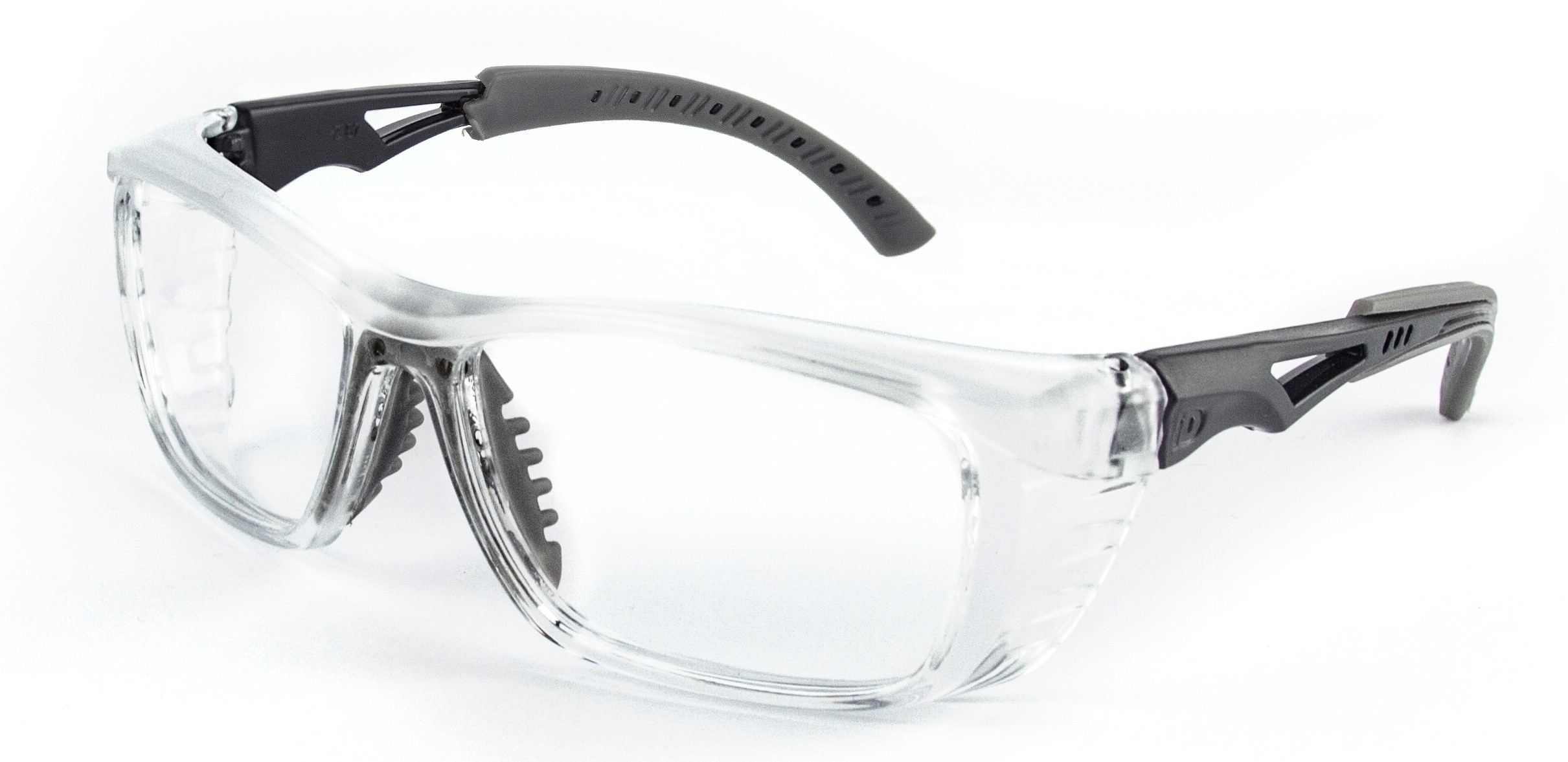 id 102 id safety oculos de seguranca para graduacao epi com lentes de grau ca 43783 cristal com cinza