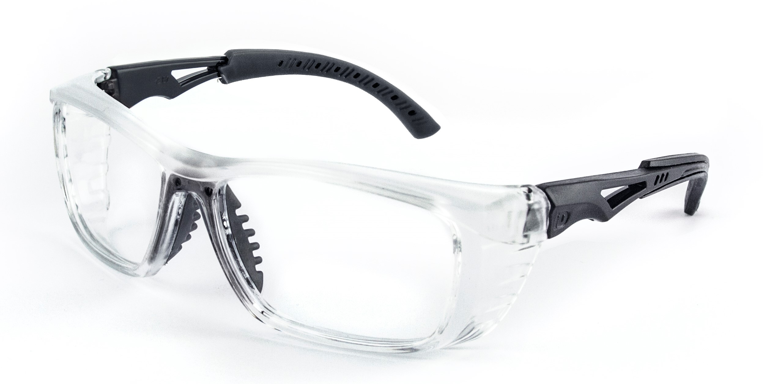 id 102 id safety oculos de seguranca para graduacao epi com lentes de grau ca 43783 cristal com preta