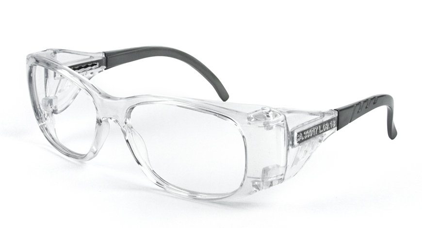 id 1147 id safety oculos de seguranca para graduacao epi com lentes de grau ca 39017 cristal com cinza