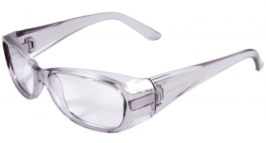 oculos de seguranca para graduacao vesper allprot epi com lentes de grau ca 32790 cristal 1