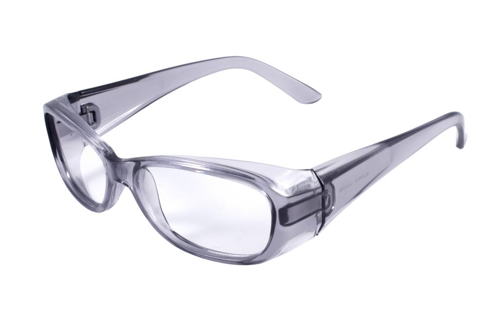 oculos de seguranca para graduacao vesper allprot epi com lentes de grau ca 32790 fume
